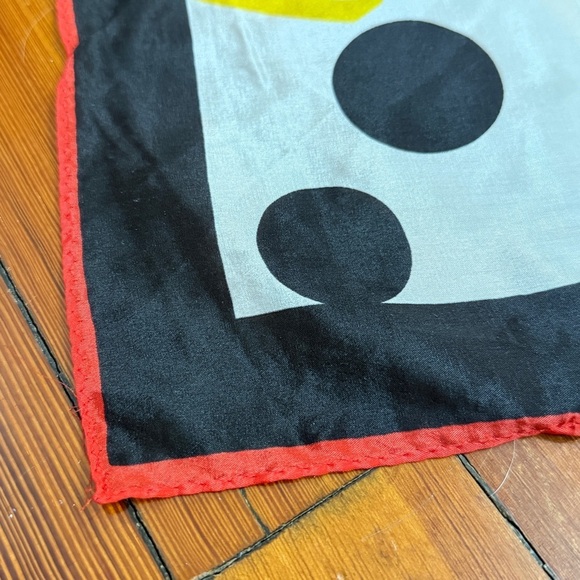 Specialty House Silk Organic Floral MCM Silk Scarf Large Square - Picture 5 of 7